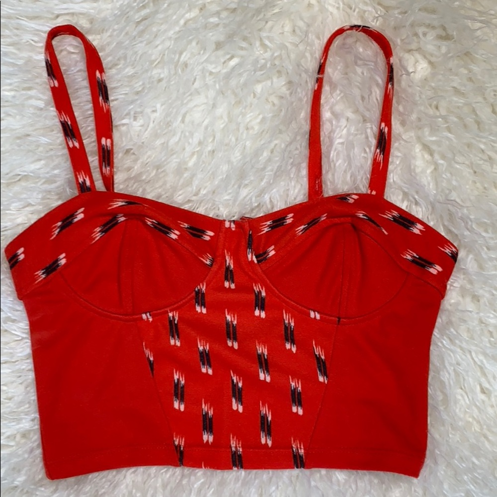 Retro crop top